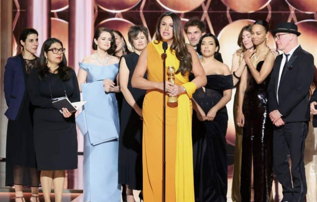 Golden Globes 2025 : Karla Sofía Gascón livre un vibrant plaidoyer en soutien aux personnes trans